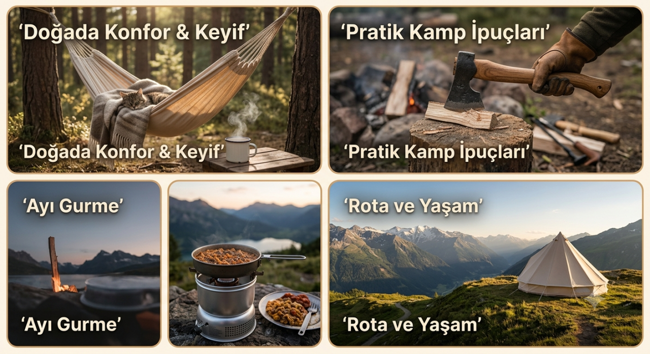 Pratik Kamp İpuçları Bushcraft & Kolay Çözümler