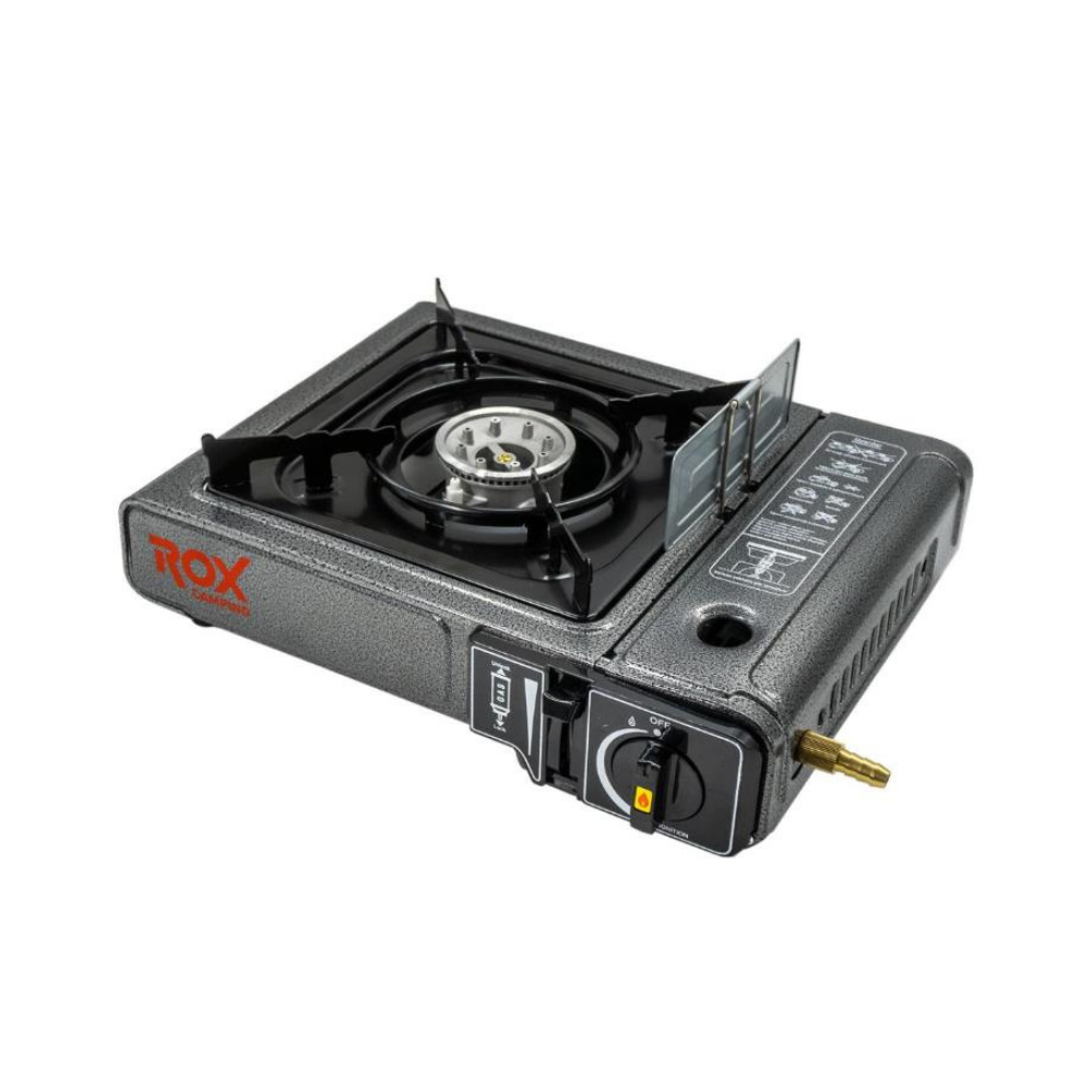 Rox Portatif kamp ocağı Gri