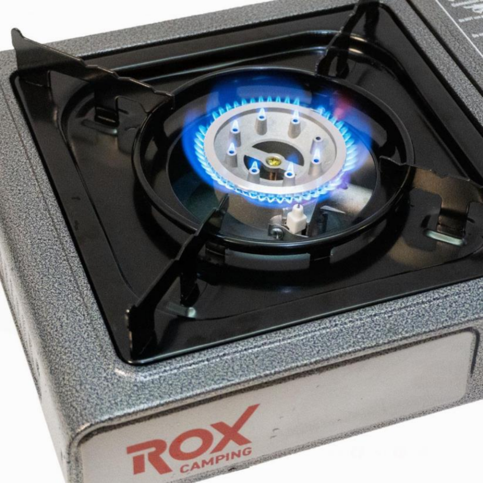 Rox Portatif kamp ocağı Gri