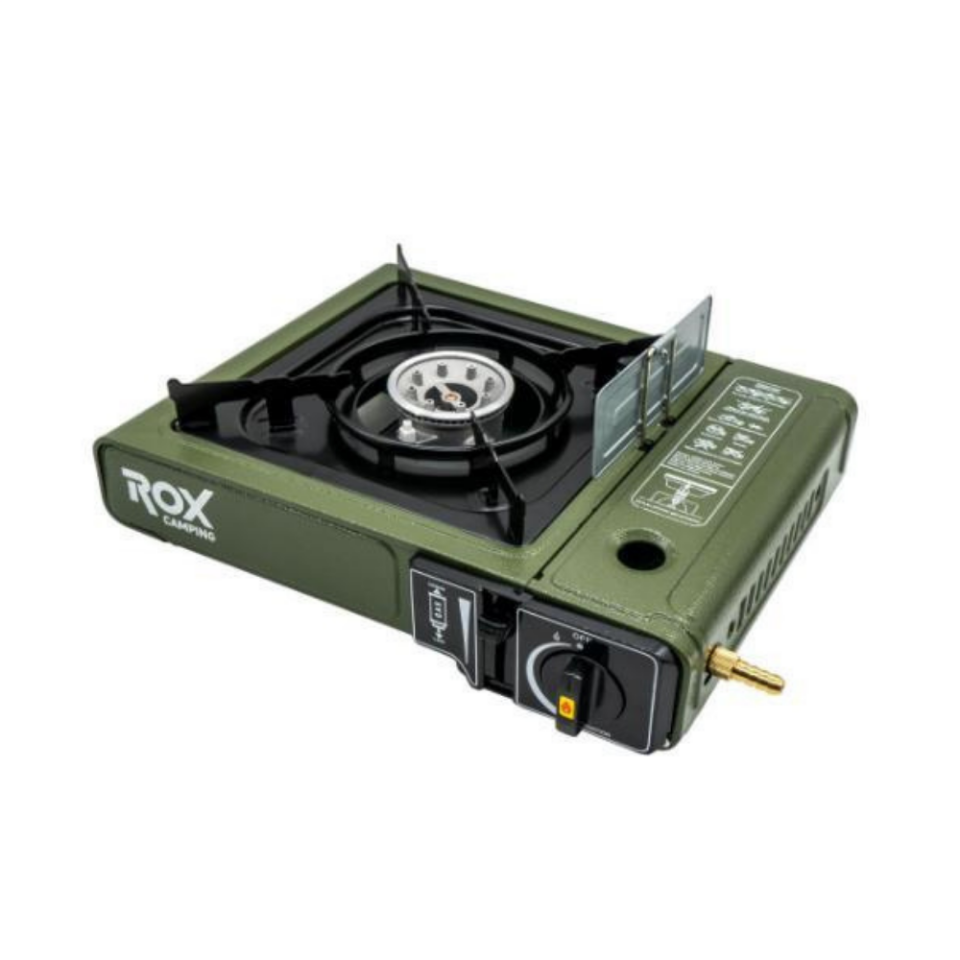 ROX Portatif Kamp Ocağı Yeşil