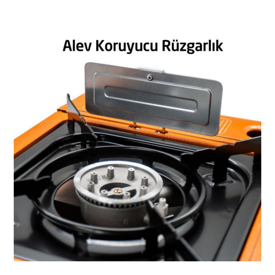 ROX Portatif Kamp Ocağı Turuncu