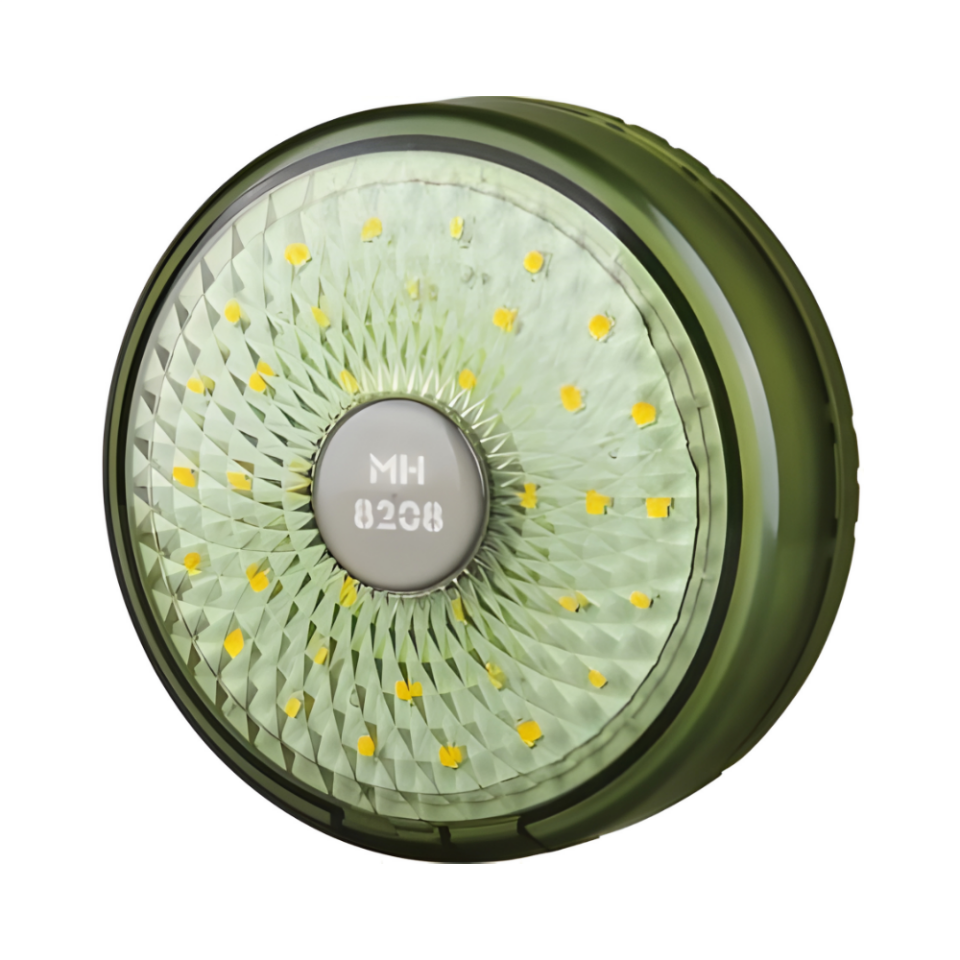 7 Metre Ledli Şarj Göstergeli 8 Işık Modlu Hareketli ve Flaşör Modlu Kamp Lambası LED Işık