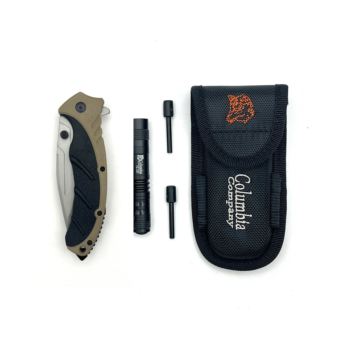 Columbia Company Kamp Bıçağı Seti Haki & Gri