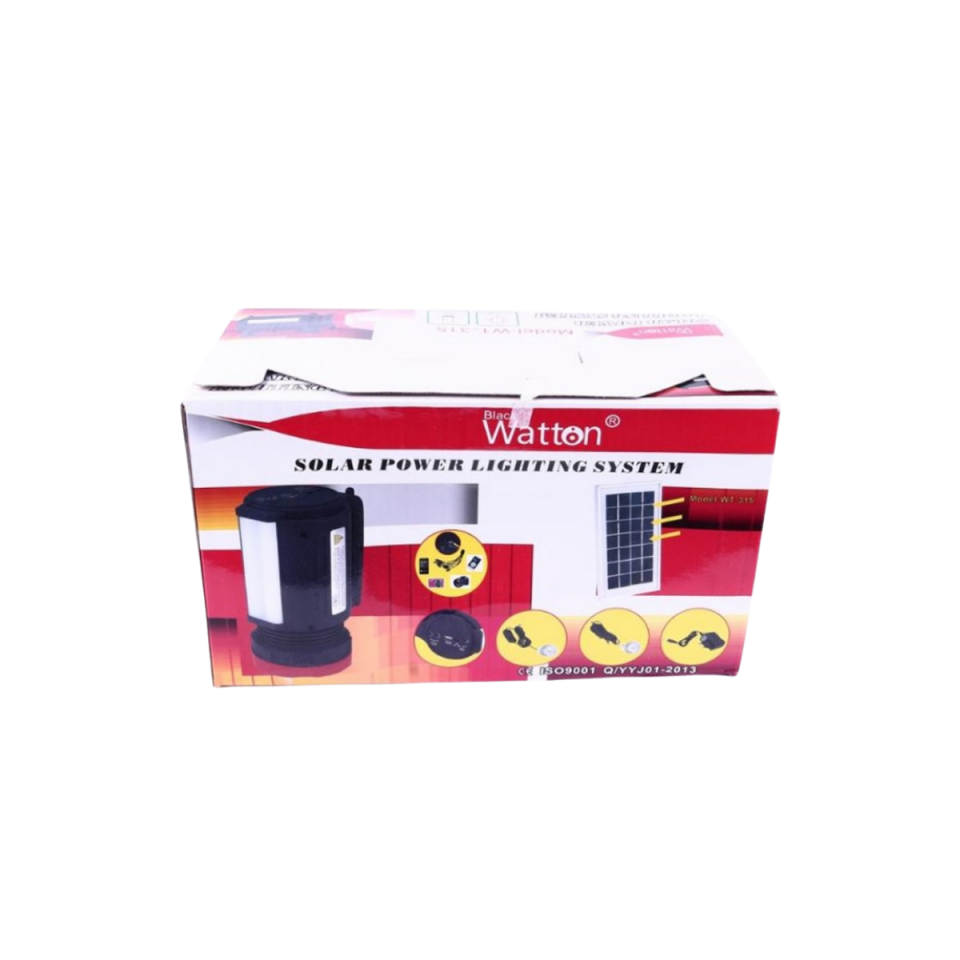 Watton WT-315 Güneş Enerjili Fener Işıldak LED Ampül