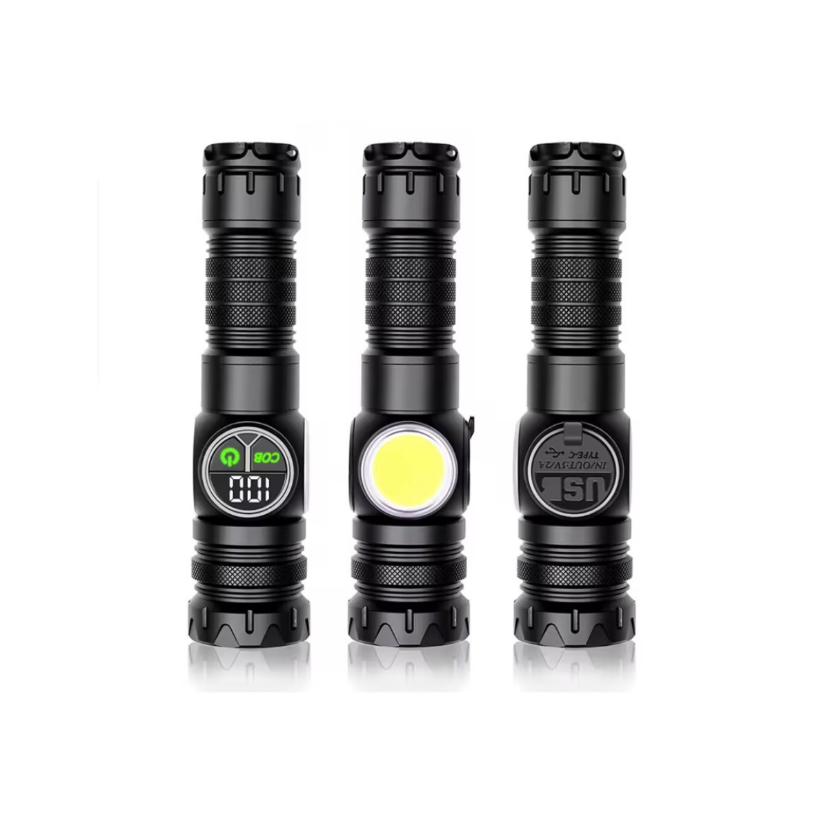 Watton WT-704 9 Modlu Şarjlı Kamp Lambası El Feneri 