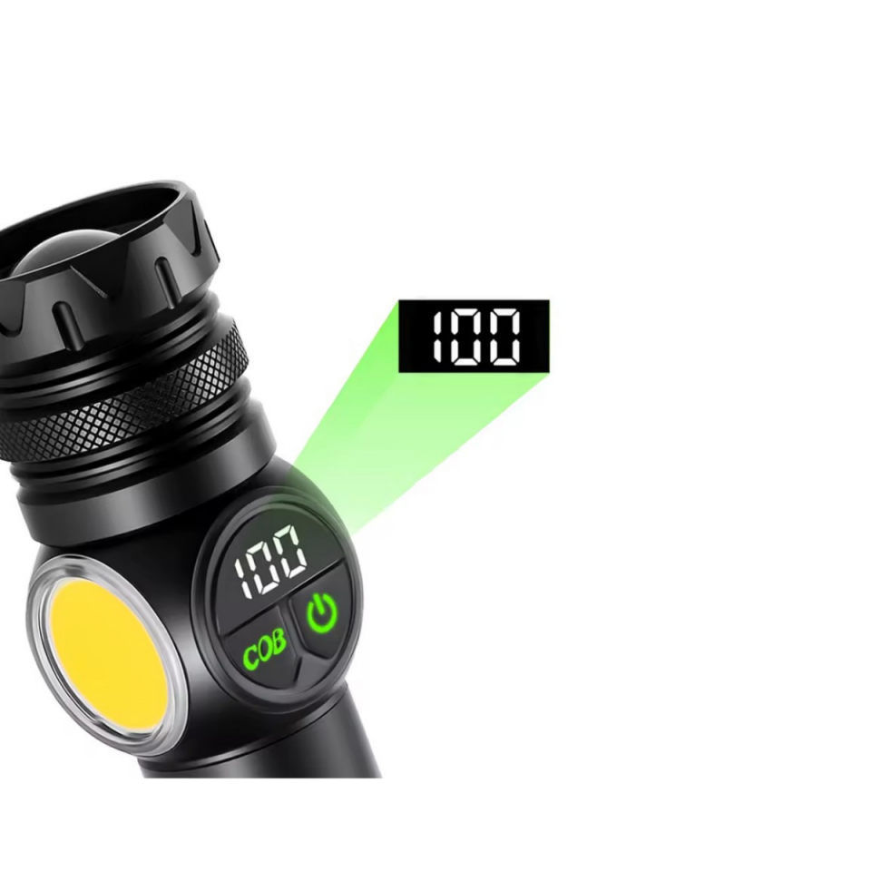 Watton WT-704 9 Modlu Şarjlı Kamp Lambası El Feneri 