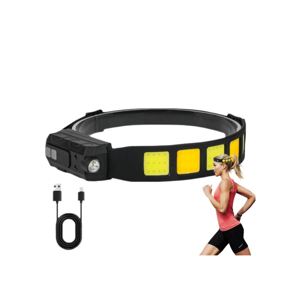 Watton Wt-066 Sensörlü Cob Xpg Led Kafa Lambası 