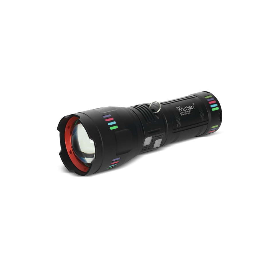 Watton WT-631 Lazer Etkili Profesyonel El Feneri  30,000 Lümen