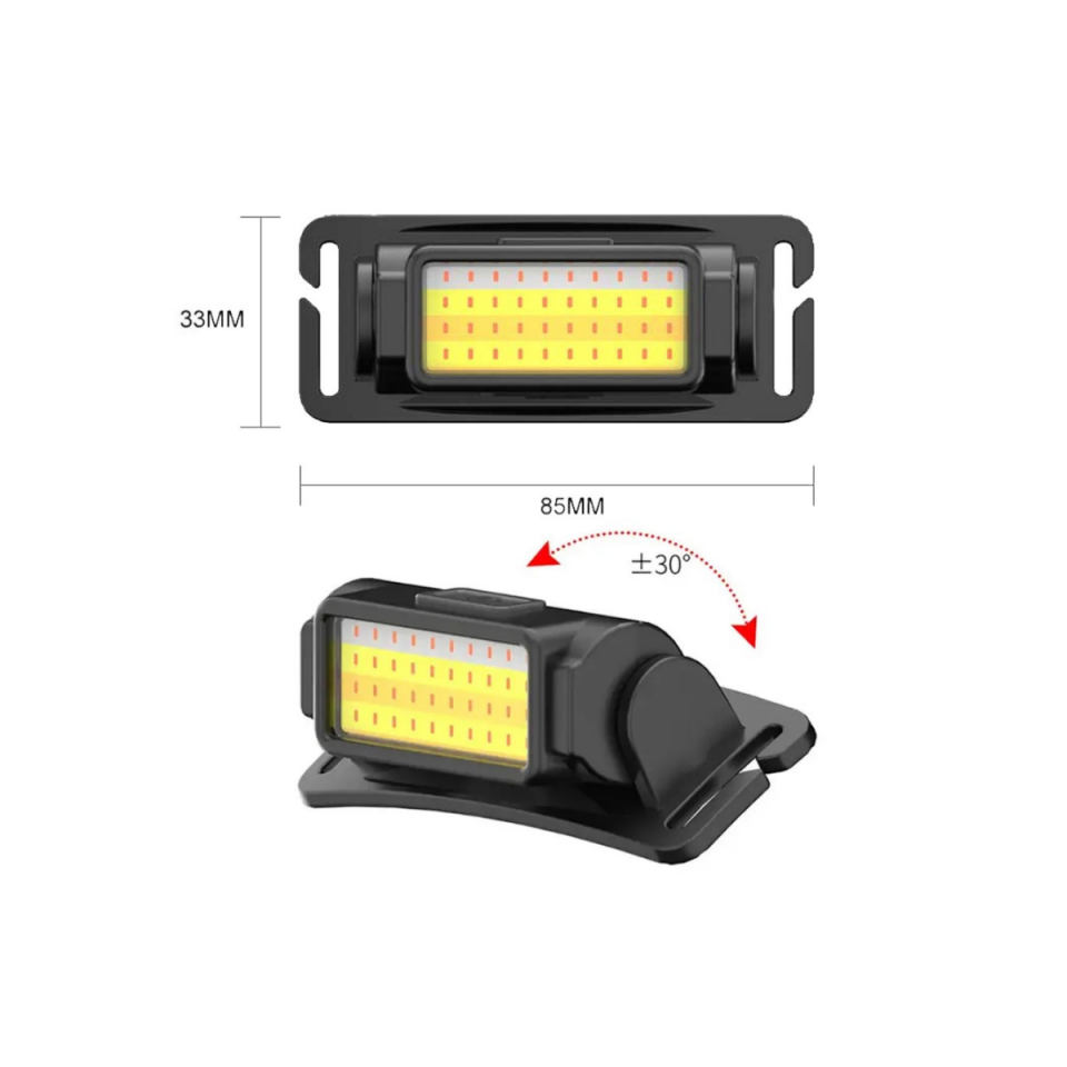 Watton WT-650 50 Cob LED Kafa Lambası