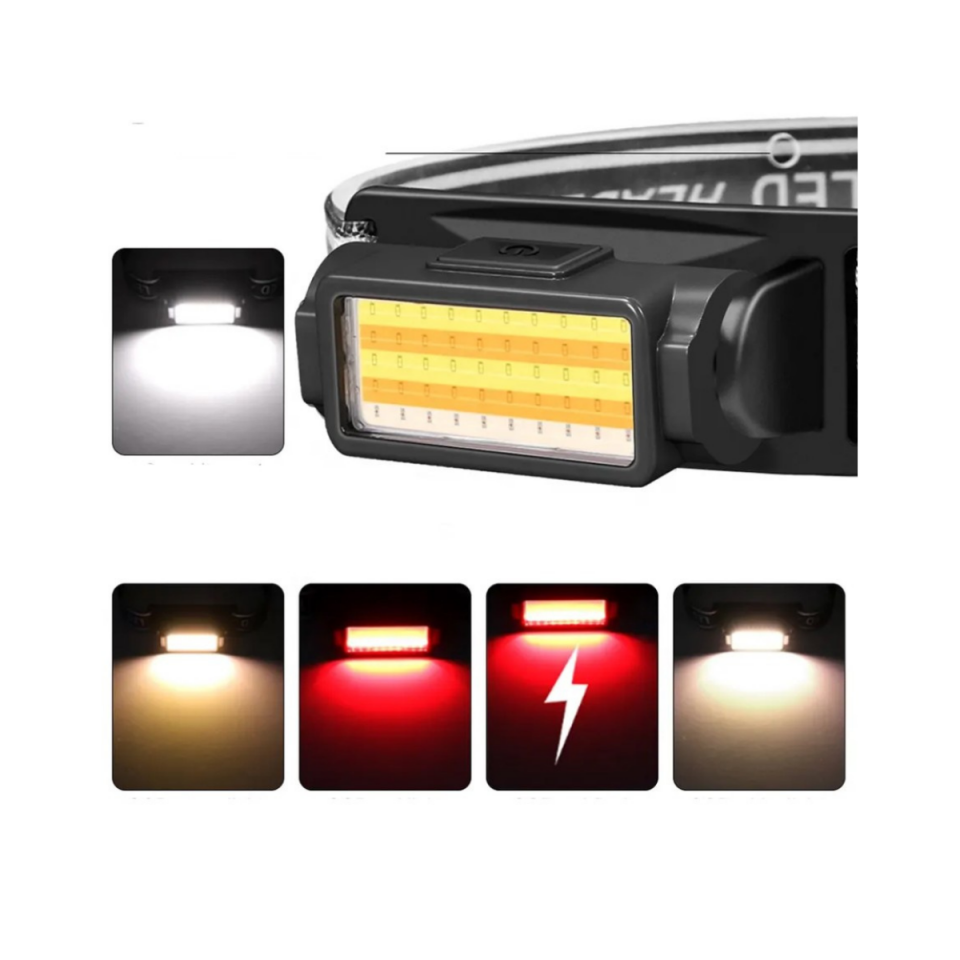 Watton WT-650 50 Cob LED Kafa Lambası