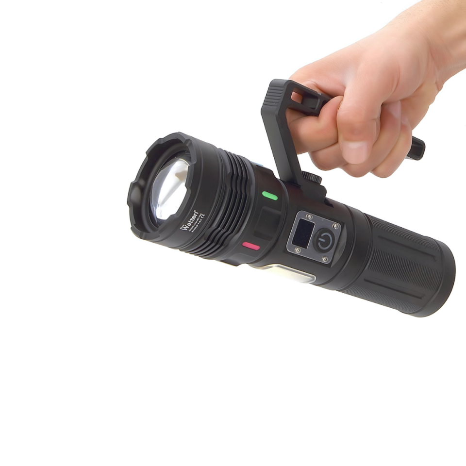 Watton WT-703  TG+COB LED Şarjlı El Feneri 5.000 Lümen