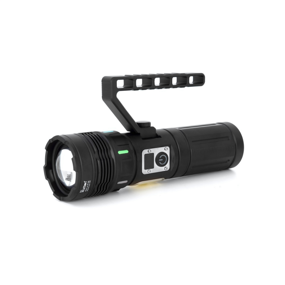 Watton WT-703  TG+COB LED Şarjlı El Feneri 5.000 Lümen