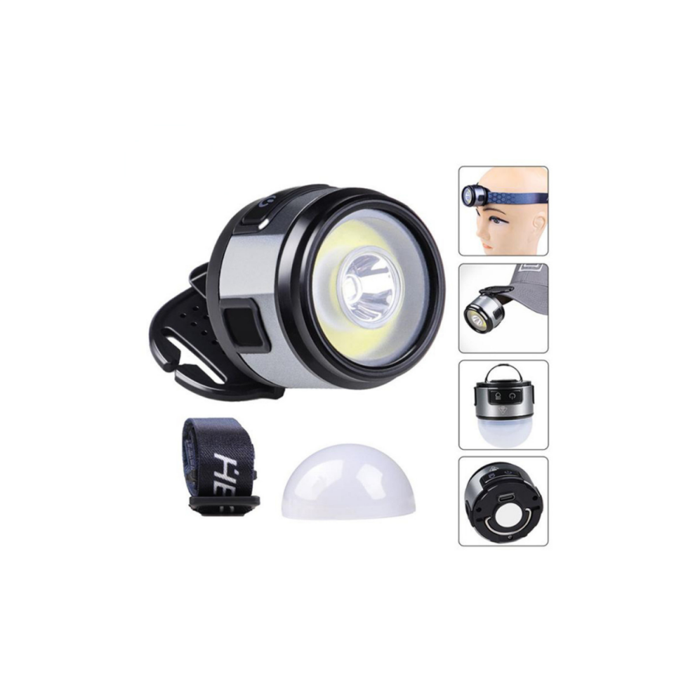 Watton WT-618 7 Mod Şarjlı Kafa ve Kamp Lambası