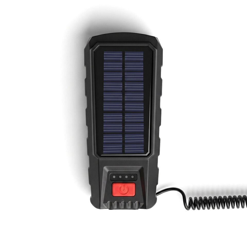 USB ŞARJLI SOLAR BİSİKLET FENERİ