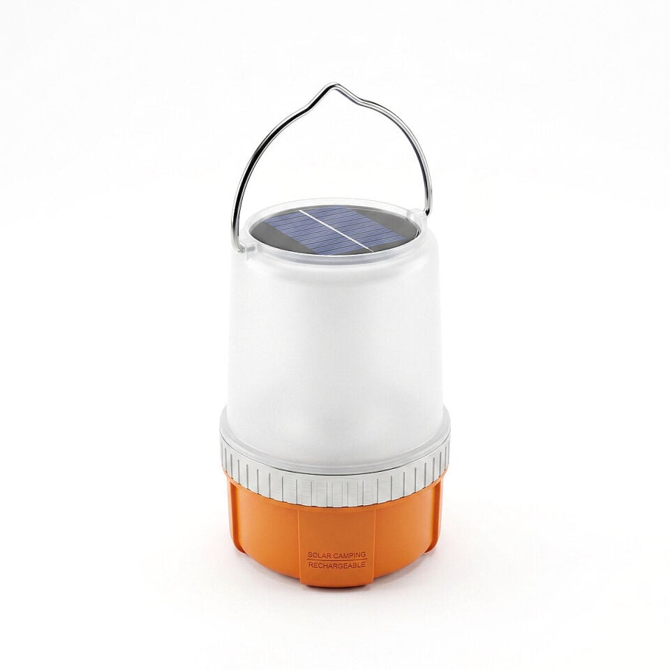 USB Şarjlı Solar Kamp Lambası