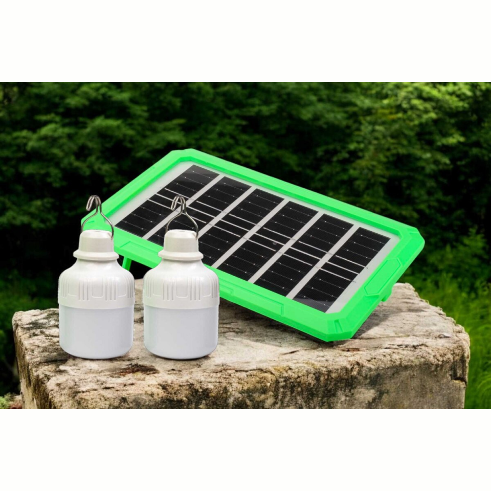 Şarjlı Solar Kamp Seti