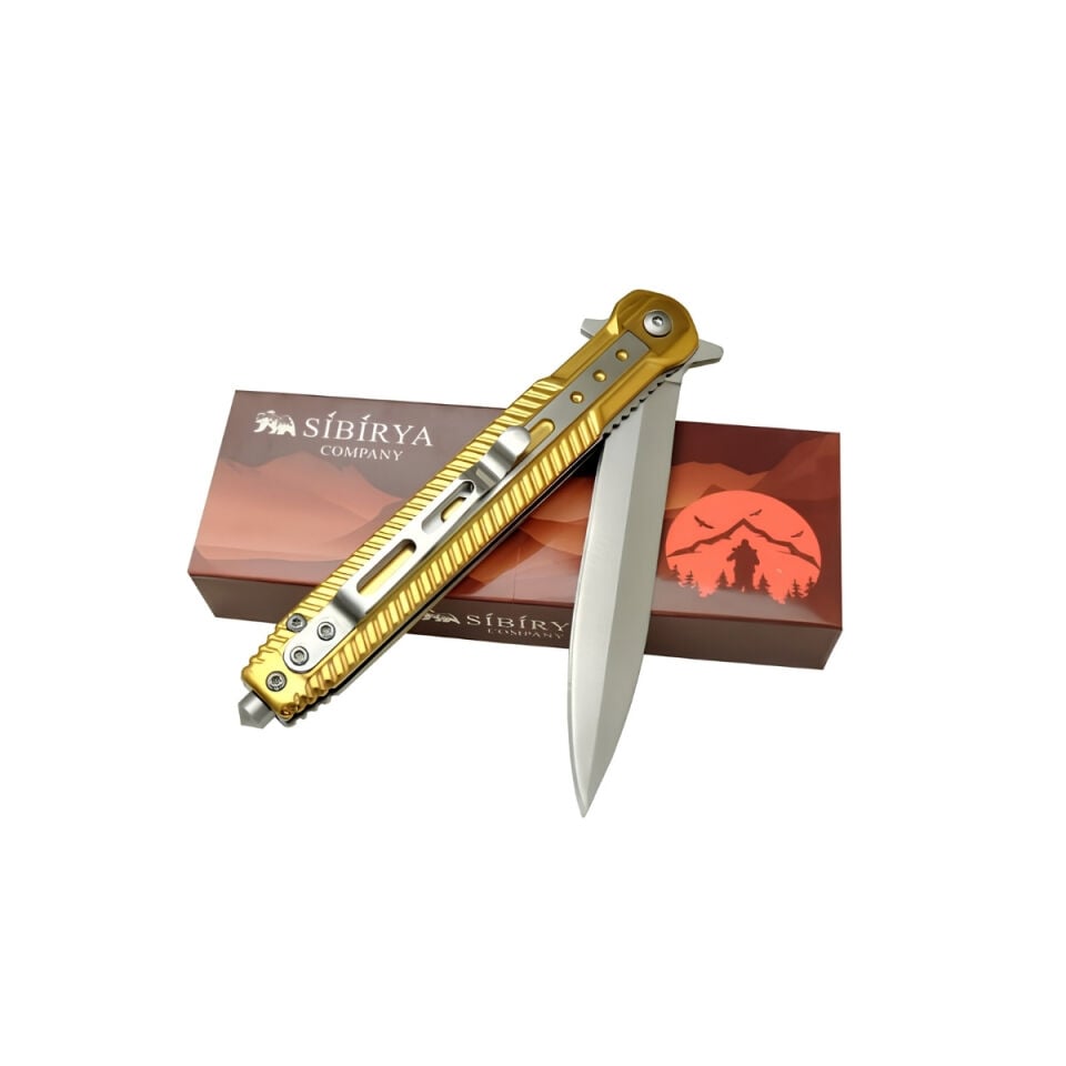 Dagger Style Folding Knife