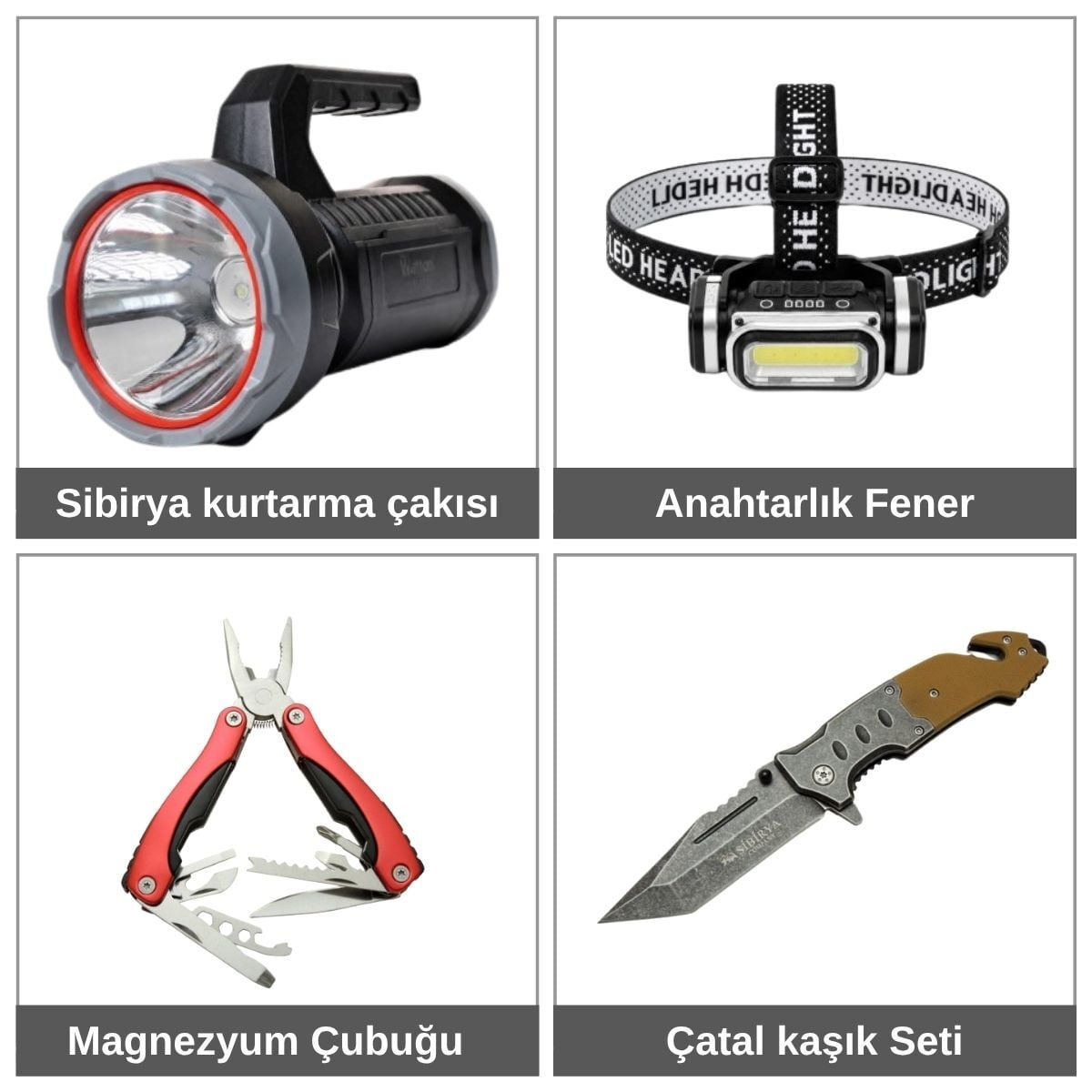 4'lü Kamp Seti