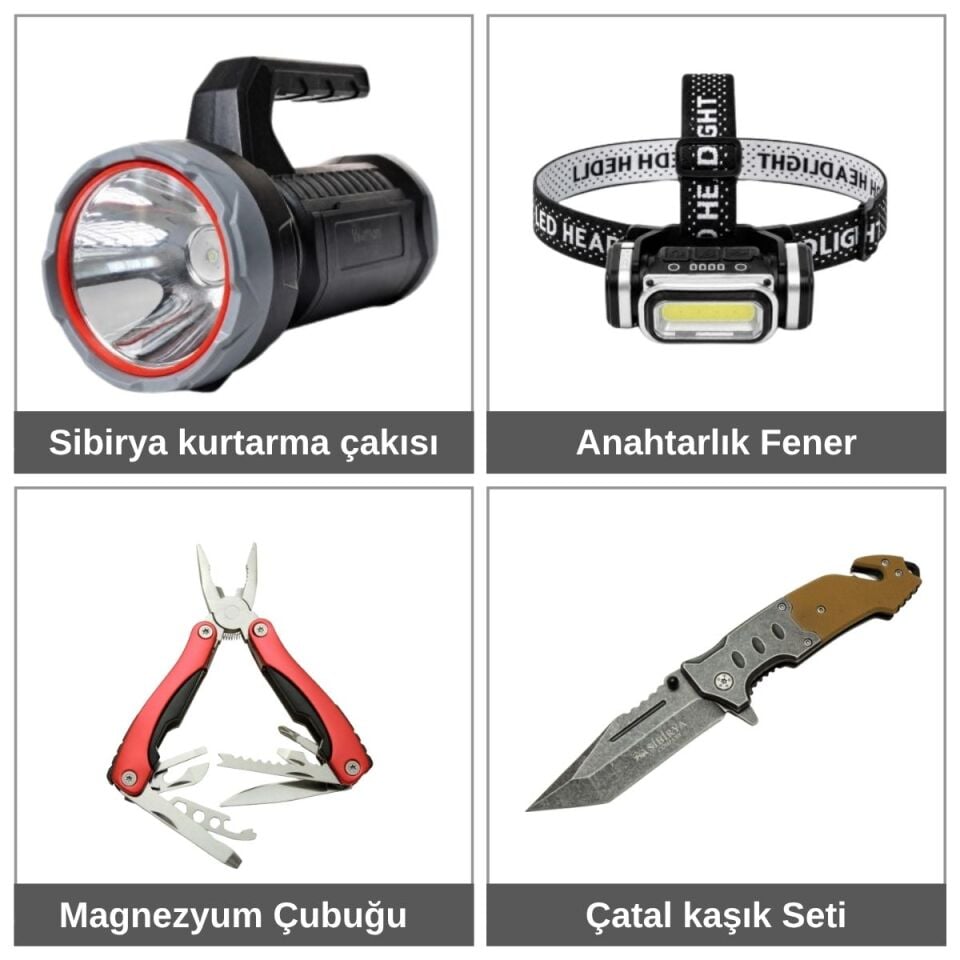 4'lü Kamp Seti