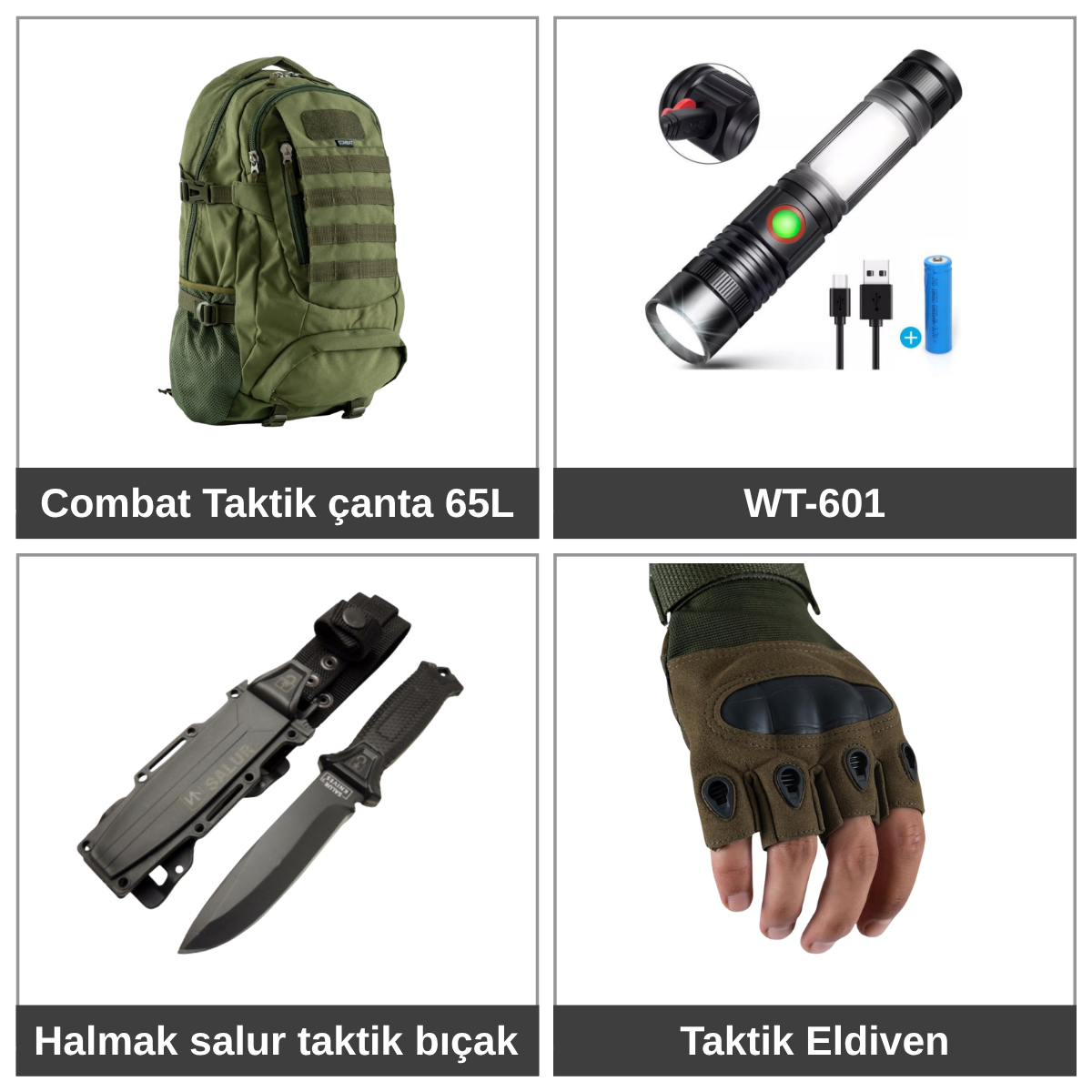 4 lü Taktik set